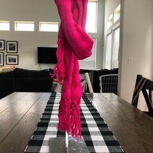 Pink Scarf